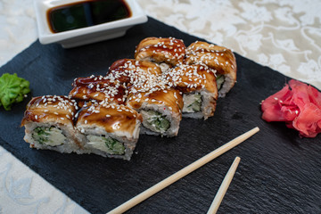 Delicious, juicy and mouth-watering rolls called Canada