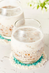 クラッシュコーヒーゼリーミルク（ゼリーの量少なめ）