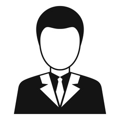 Businessman mission icon. Simple illustration of businessman mission vector icon for web design isolated on white background
