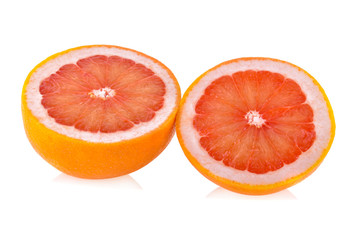 grapefruit isolated on white background
