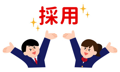 採用された学ランセーラー服男女