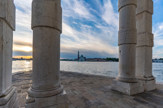 Sonnenaufgang Punta Della Dogana