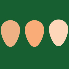 A faceless face used for drawing