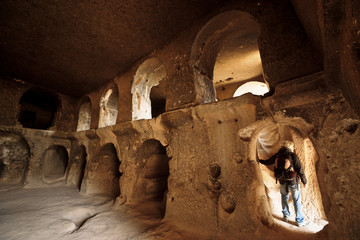 Catedral de Selime.Capadocia.Anatolia central.Turquia. Asia.