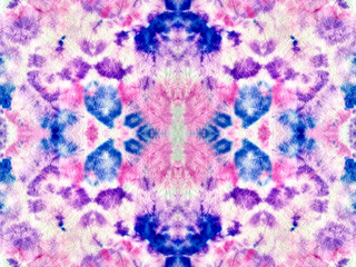 Repeated Aquarelle Background. Seamless Ikat Pattern. Bright Seamless Hand drawn Ikat. Rich Repeated Vintage Tie Dye Effect. Watercolor Splash. Psychedelic Dye Pattern.