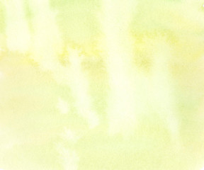 Fototapeta na wymiar Abstract hand drawn watercolor yellow background