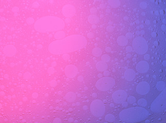 Texture with pink and purple gradient air bubbles