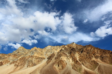 landscape with clouds