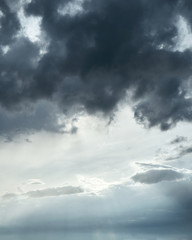 clouds in the sky