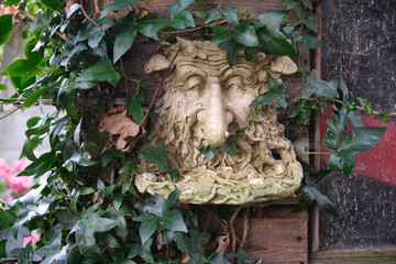 Ugly Face, Wall Art Sculpture 