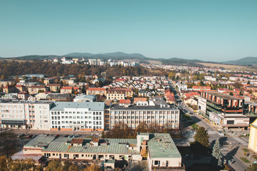 Obraz premium contemporary urban landscape of Bardejov