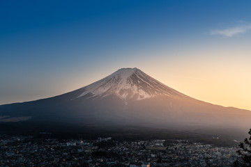 Fototapeta premium mountain in winter