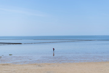 Am Nordseestrand in Norddeich