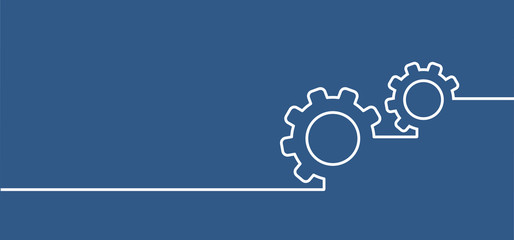 Cogwheels brain. Think big ideas. Gear mechanism settings tools template banner. Funny vector cog signs. Cogwheel strategy teamwork concept icons. 
Gears in Progress. Cogs wheels pictogram.