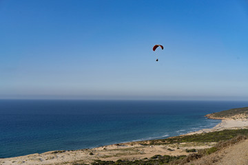Paragliding in north tunisia - Cap Angela