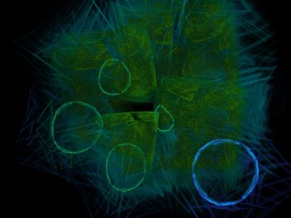 Imaginatory fractal background Image