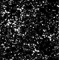 Seamless pattern with gold speckles. Drops of paint, small drops. Stylish abstract background.