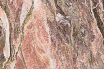 Rötliche Marmormauer, Marmor, Hintergrund, Deutschland, Europa