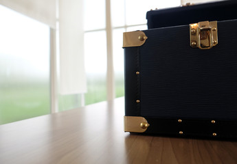 Old suitcase. travel bag vintage style