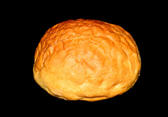 bread buns isolated on white background