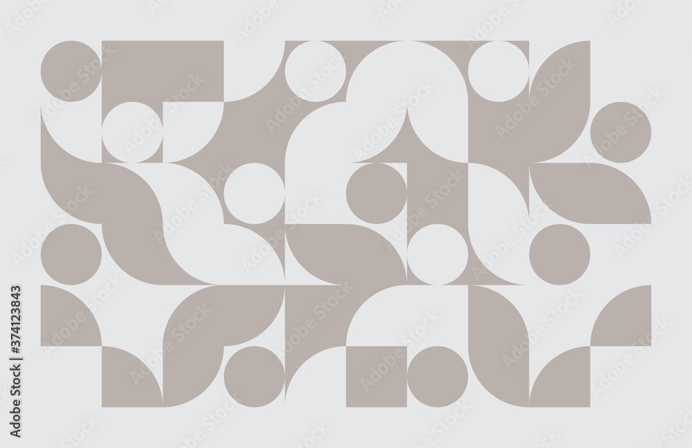 Poster subtle colored vector pattern design