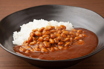 納豆カレー