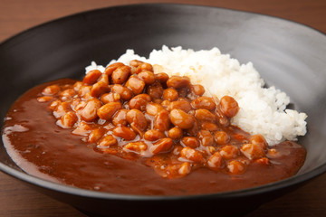 納豆カレー
