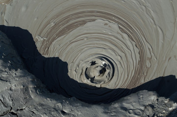 Mud Volcano in Gobustan, Azerbaijan