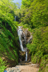 Ulleung, South Korea - 04.27.2020 - Water Fall on Ulleung island