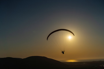 Paragliding in north tunisia - Cap Angela