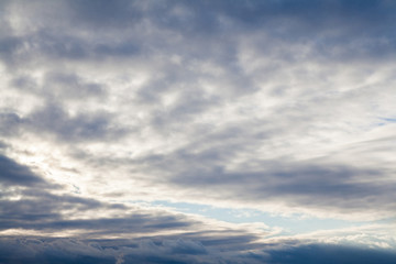 Obraz premium Cloudy sky texture background