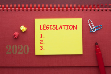 Legislation Blank List