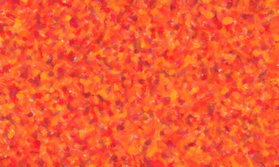 Red and orange long brush strokes pastel background, digitally created.