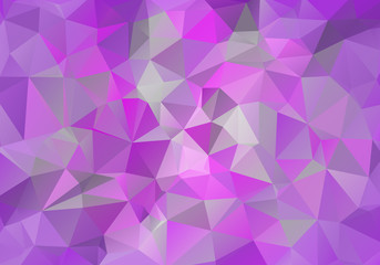 Fototapeta premium Vector Geometrical polygon abstract purple background