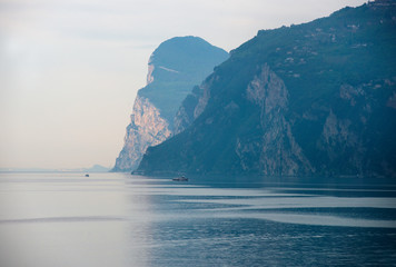Nature of Garda lake - Italy