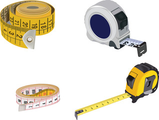 series of sartorial meter and roller blinds for various uses