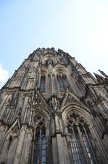 Fototapeta premium Cologne Cathedral. World Heritage - a Roman Catholic Gothic cathedral in Cologne
