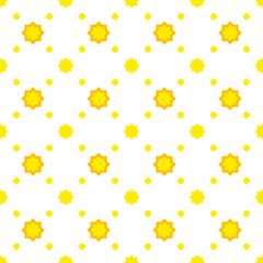 star seamless pattern cute on white background, star shape geometric and repeat pattern