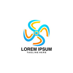 Set of drone logo. Set of drone service and accessories labels, badges and design elements. Vector Illustration
