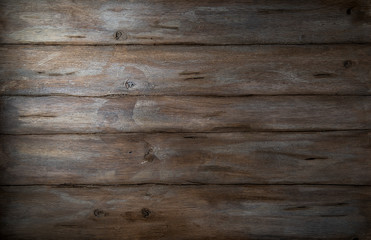 Fototapeta na wymiar Wooden brown textured rustic table surface