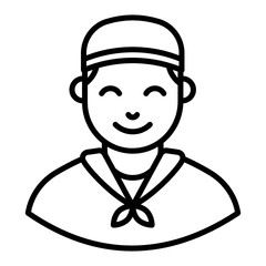 
A sailor man vector design, adventeter,
