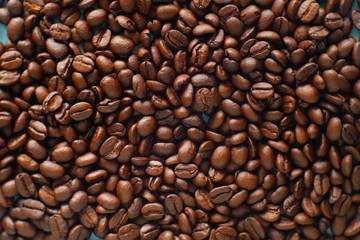 coffee bean for background, organic coffee seed
