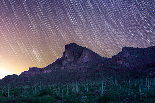 Superstition Mountain Landscapes in Central Arizona