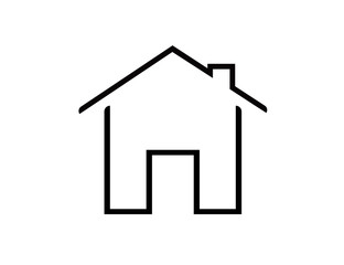 Home icon. Web. Vector Illustration