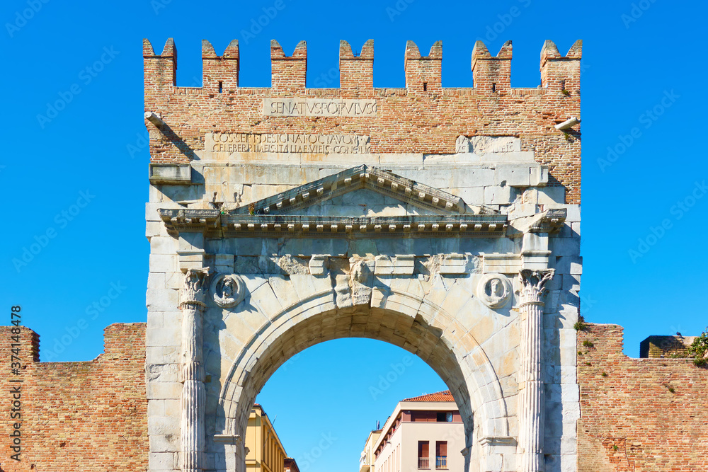 Poster Arch of Augustus in Rimini