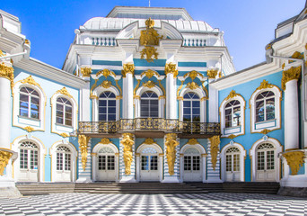 Hermitage Pavilion in the Catherine Park in Tsarskoye Selo