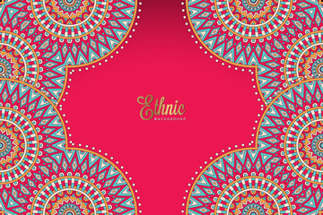 luxury ornamental mandala design background