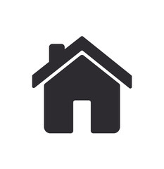 Home icon. House sign. Real estate icon. Main symbol. Home sign. Index. Building construction. Map pointer. Main button.
