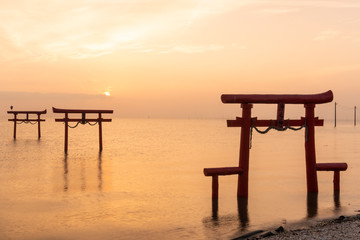 佐賀県太良町　海中鳥居