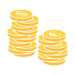 Icon Of Stack Of Coins